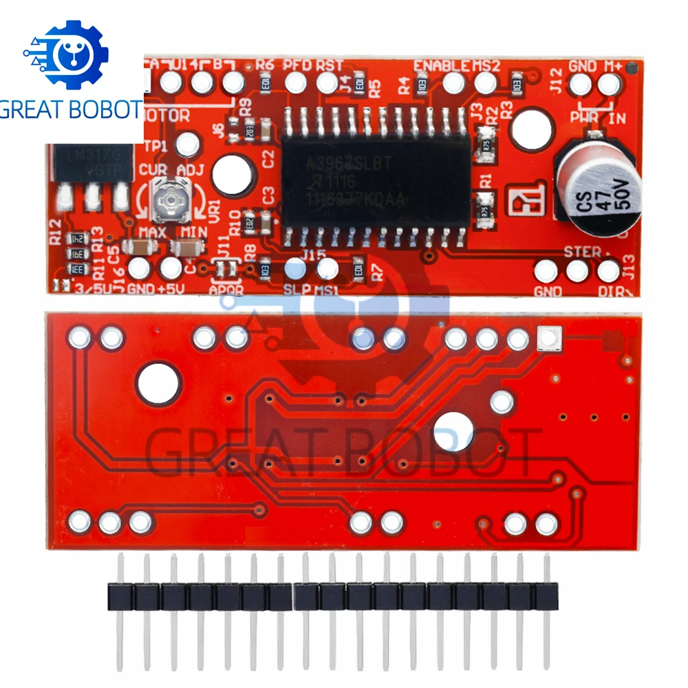 1 ~ 10 قطعة BS A3967 EasyDriver V44: A3967-Based Stepper Driver – يعمل على Arduino والطابعات ثلاثية الأبعاد #5
