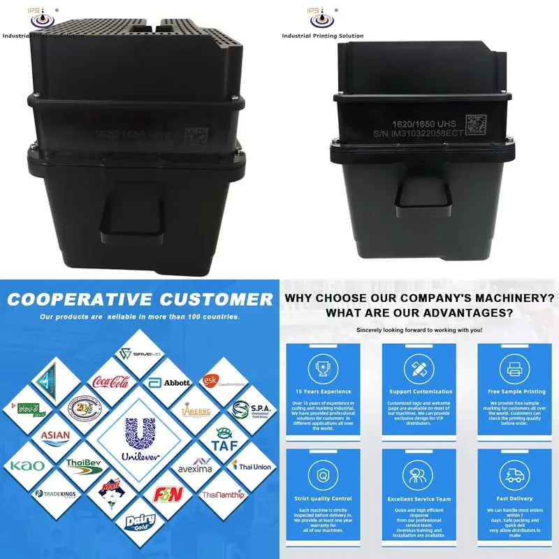 HCY 395965 CIJ Spare Part Ink System Assembly Without Pump for Continuous Inkjet Printer 1620