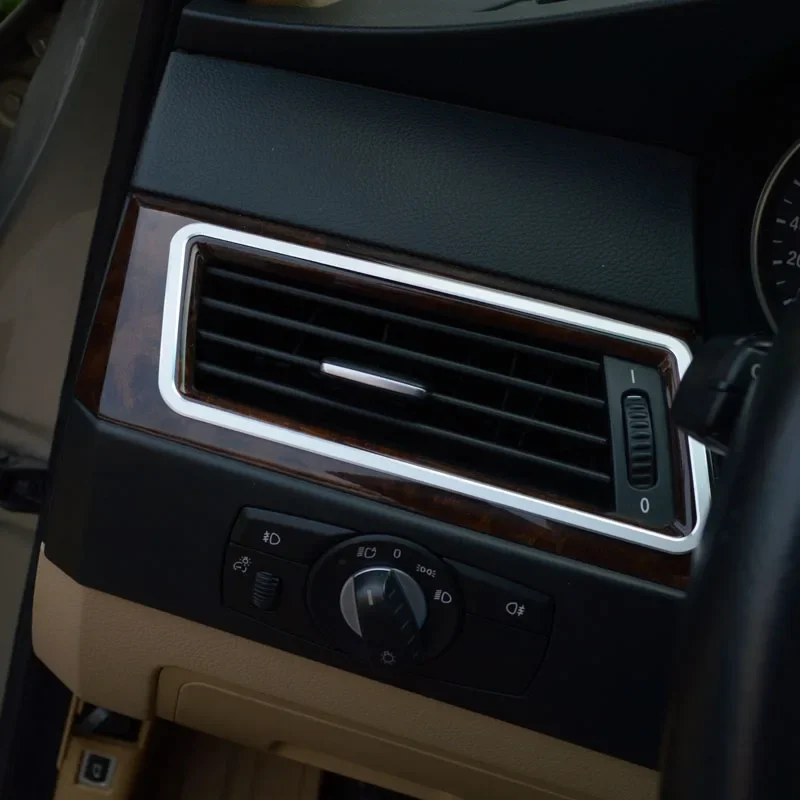 

Для BMW 5 серии E60 520 523 530Li кондиционер вне трендового декоративного круга внутренняя наклейка для автомобиля модификация аксессуары