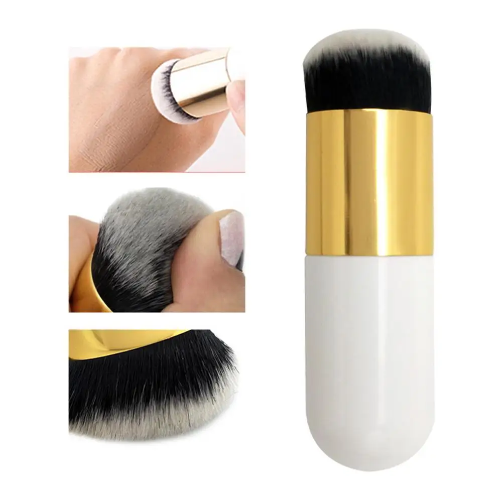 Langmanni Make-Up Borstel Gezicht Blush Borstels Draagbare Professionele Foundation Brush Hoge Kwaliteit Zachte Base Cosmetische Tool