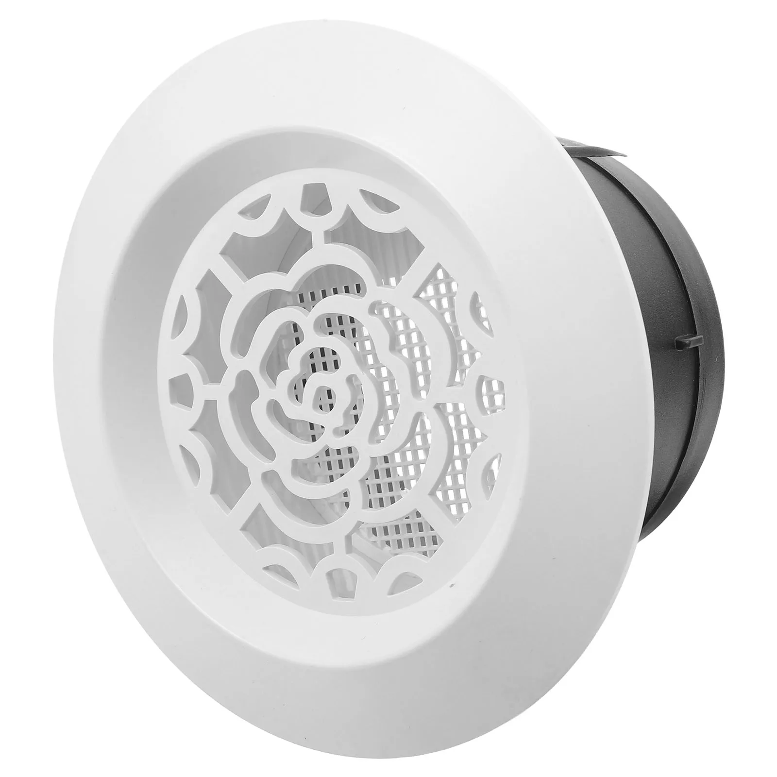 

Round Air Outlet Vent Cover Plastic Circular Exhaust Vent Easy Installation Powerful Ventilation for Kitchen Bathroom Rv Air