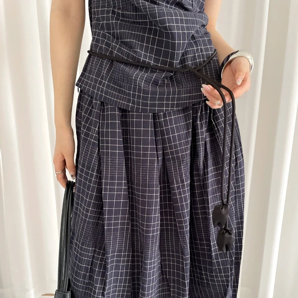 أنيقة بو الجلود توليب سلسلة حزام شكل دائري رقيقة معقود حزام ملابس ربط طويل زهرة الخصر حبل فستان المرأة #3