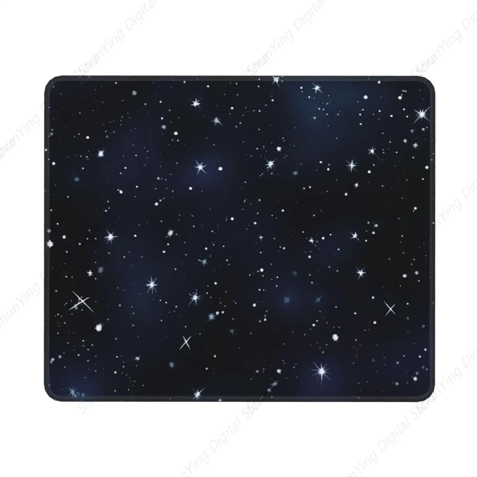 

Night Sky Star Cluster Mouse Pad Non Slip Rubber Washable Mouse Pad Computer Keyboard Pad Desktop Protection Office 18*22cm