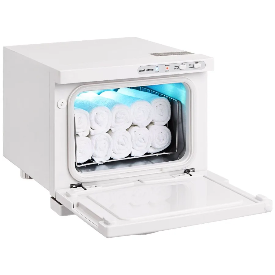 

Hot Towel Warmer 8L Spa Hot Towel Warmer Cabinet 2in1 Towel Warmer with Stainless Steel Rack Holds up to 16 Towels Allround He