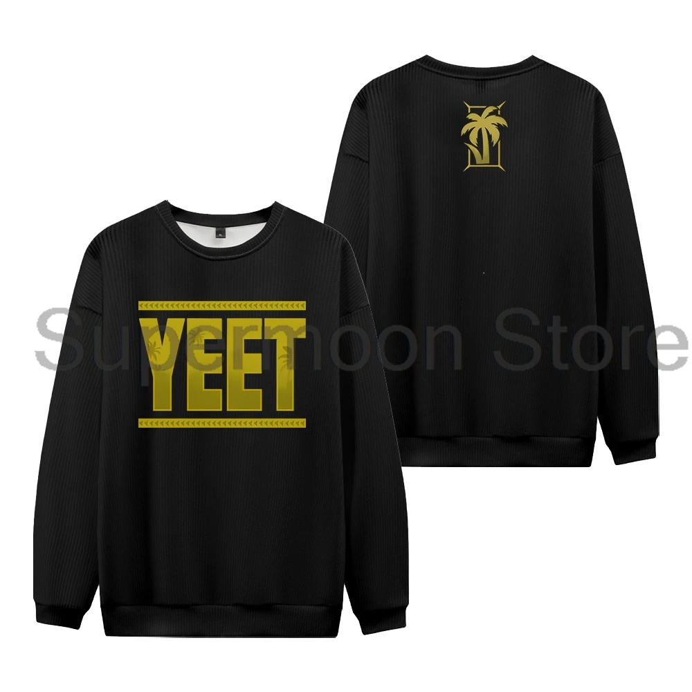 

Jey Uso Yeet Merch свитер мужские вязаные джемперы с круглым вырезом и длинными рукавами уличная одежда пуловеры топы модная одежда