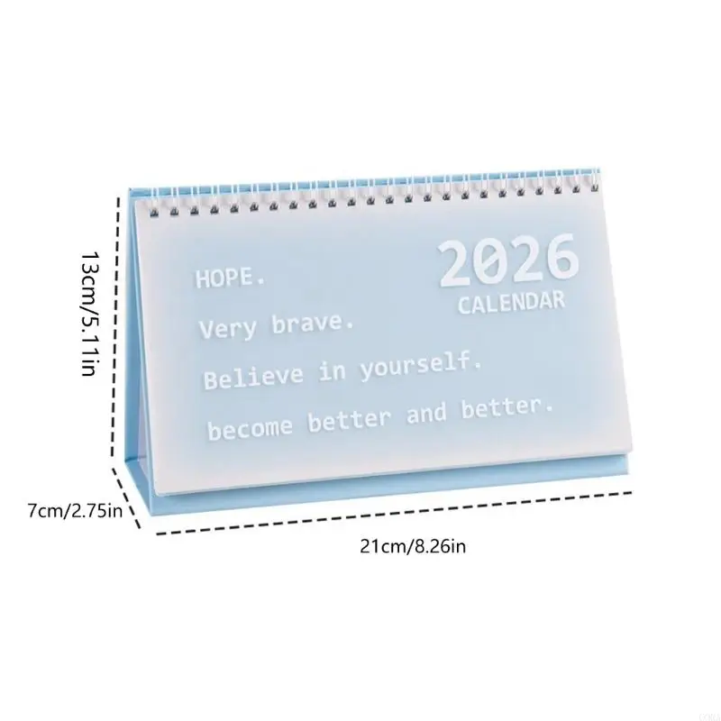 كورا 2026 تقويم مكتبي شهري لسطح المكتب، مخطط يومي لديكور المكاتب المنزلية #6