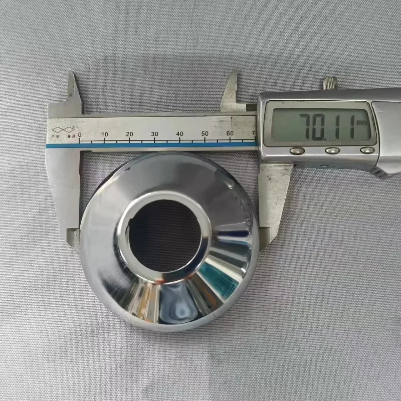 卸売カスタム蛇口装飾カバー ステンレス鋼壁掛け蛇口アクセサリー フランジVキャップ 60mm 70mm 80mm 1個