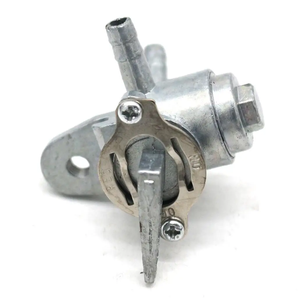 Reliable 3 Port Gas Fuel Petcock Tap Valve Switch Aluminum Shut Off for Motorcycle and ATV
