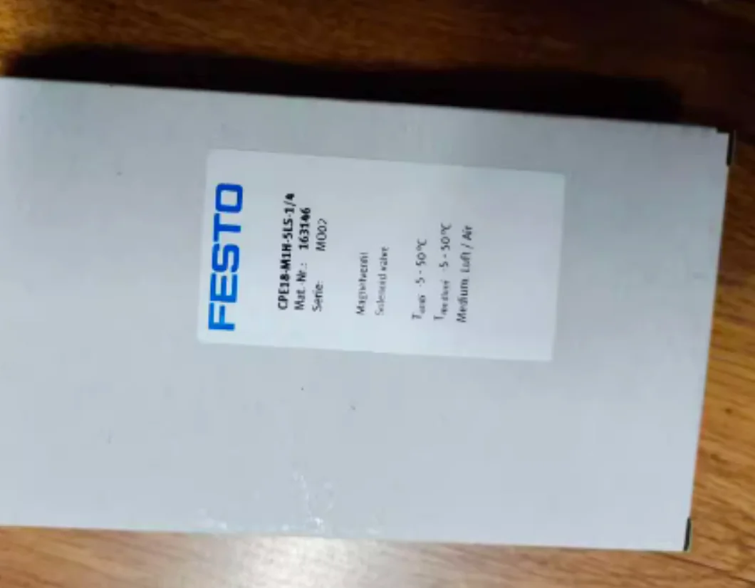 

New original FESTO Solenoid valve CPE18-M1H-3OL-QS-8 163148 CPE18-M1H-5J-1/4 163146 CPE18-M1H-5JS-1/4 163147