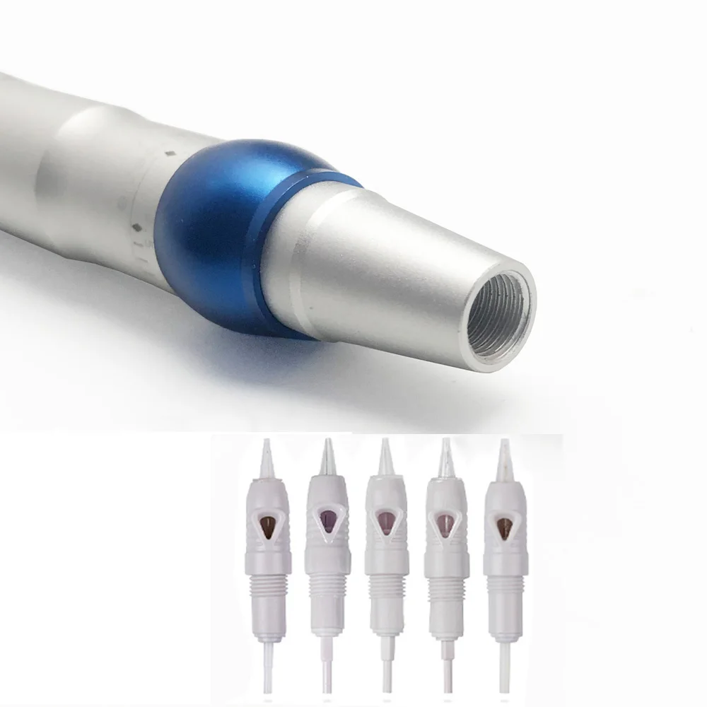 Screw Needles Electric Professional Permanent Makeup Tattoo Eyebrow Lips Machine Dermographs Pen