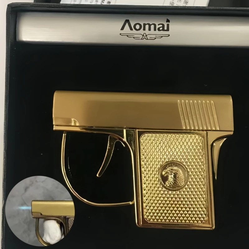 

Metal Portable Mini Windproof Lighter Creative and Personalized High-end Cigarette Lighter Outdoor Camping Tool Men's Gift