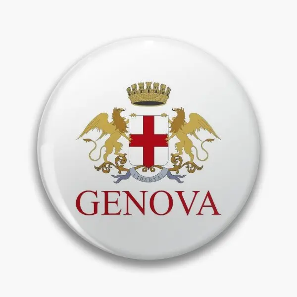 006 1A Genova  Soft Button Pin Decor Hat Women Collar Clothes Jewelry Creative Metal Lover Brooch Cartoon Gift Funny Badge