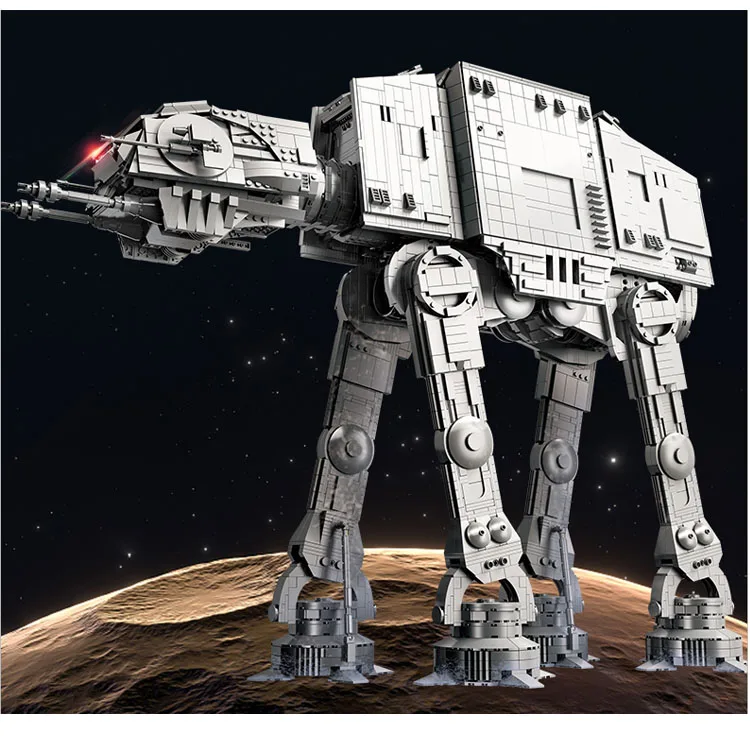 6096 PCS Large AT-AT Model Compatible 75313 Building Bricks Toys for Boys Birthday Gifts