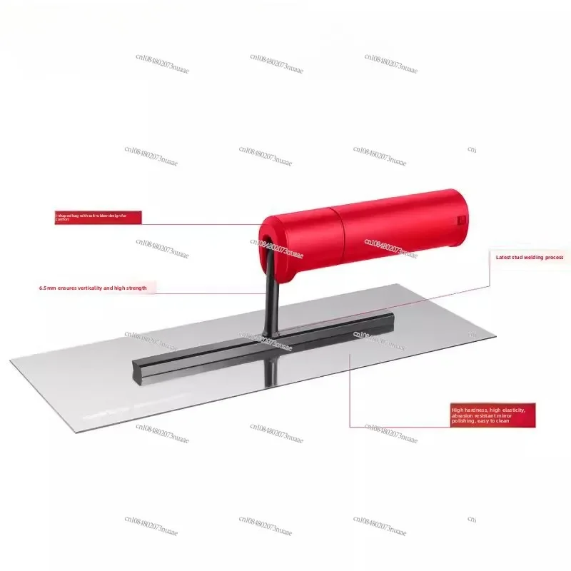 

Sawtooth plaster knife, toothed trowel, stainless steel iron plaster, tile artifact, masonry tool Daquan