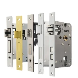 Reversible  Indoor  Room Wooden Door, Bedroom Door Size 50, Lock Body, Lock Accessories, Lock Cylinder