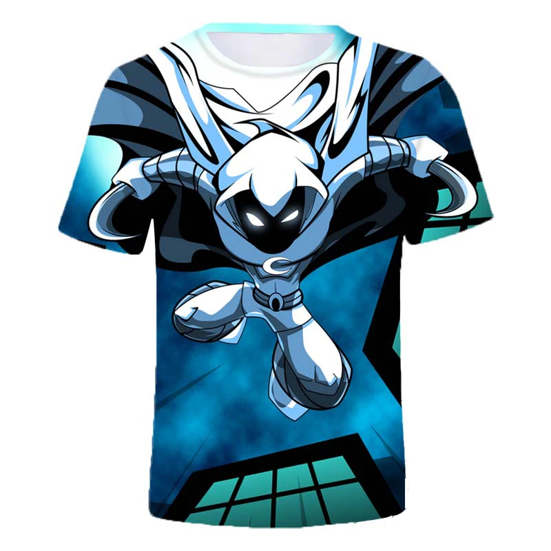 Miniso t-Shirt Moon Knight serie TV 3D Print Streetwear uomo donna moda camicia oversize bambini ragazzi ragazze Tees top abbigliamento