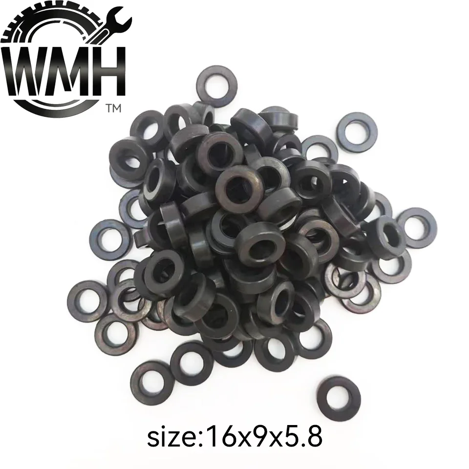 100 Uds inyector de combustible FKM sellos 22003 kits de servicio de inyector tamaño 16*9*5,8mm para Toyota Yaris Corolla Auris Suzuki Swift