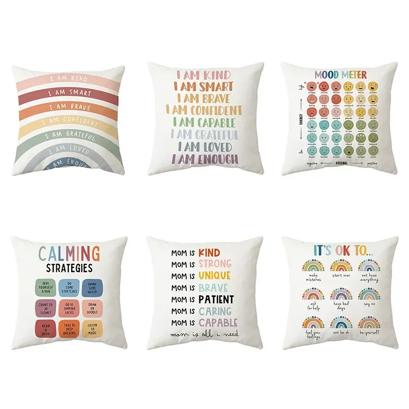 Amazon cross-border creative letter sofa pillow cover, home decoration cushion, wholesale by pillowcase manufacturer