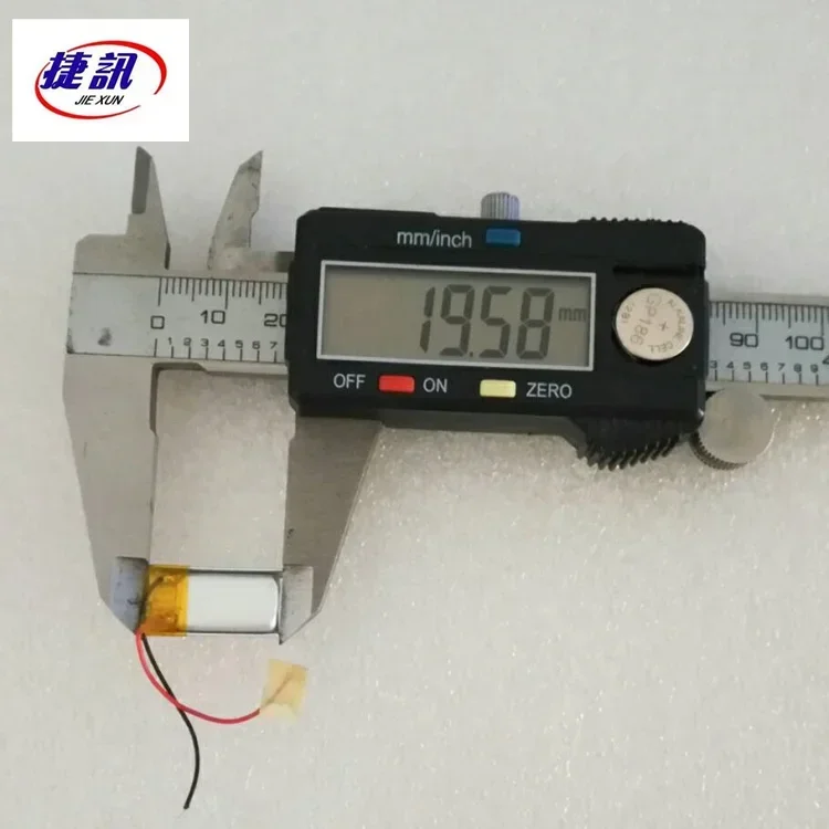 سماعة رأس بخاصية البلوتوث بطارية نظارات ثلاثية الأبعاد 401020 سوار ذكي صغير شحن 3.7 فولت بطارية ليثيوم بوليمر أصلية