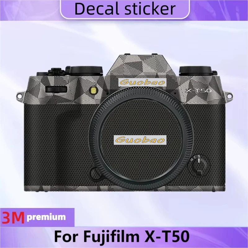 Für Fuji Fujifilm X-T50 XT50 Aufkleber Haut Kamera Vinyl Wrap Film Anti-Scratch Schutz Mantel
