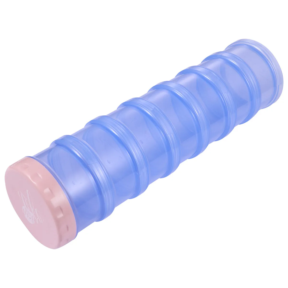 7 Grid Pill Box Travel Friendly Compact Pill Organizer for Daily Medication Vitamins Supplements and Small Jewelry Accessories