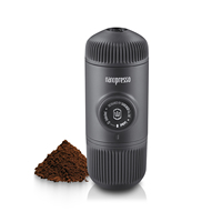 Wacaco Nanopresso Portable Espresso Machine, Upgrade Version of Minipresso, 18 Bar Pressure, Extra Small Travel Coffee Maker.