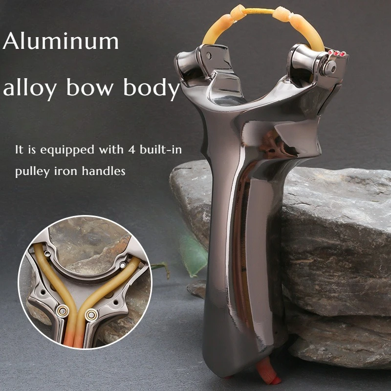 

New High Quality Bearing Pulley Slingshot Enhanced Version High-precision Outdoor Sports Competition Hunting Equipment