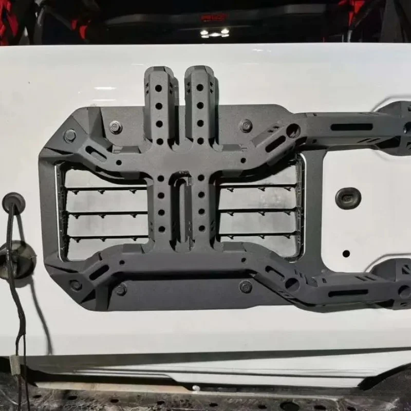 

Подходит для JEEP JL, усиленная стойка для запасного колеса Wrangler, петля задней двери