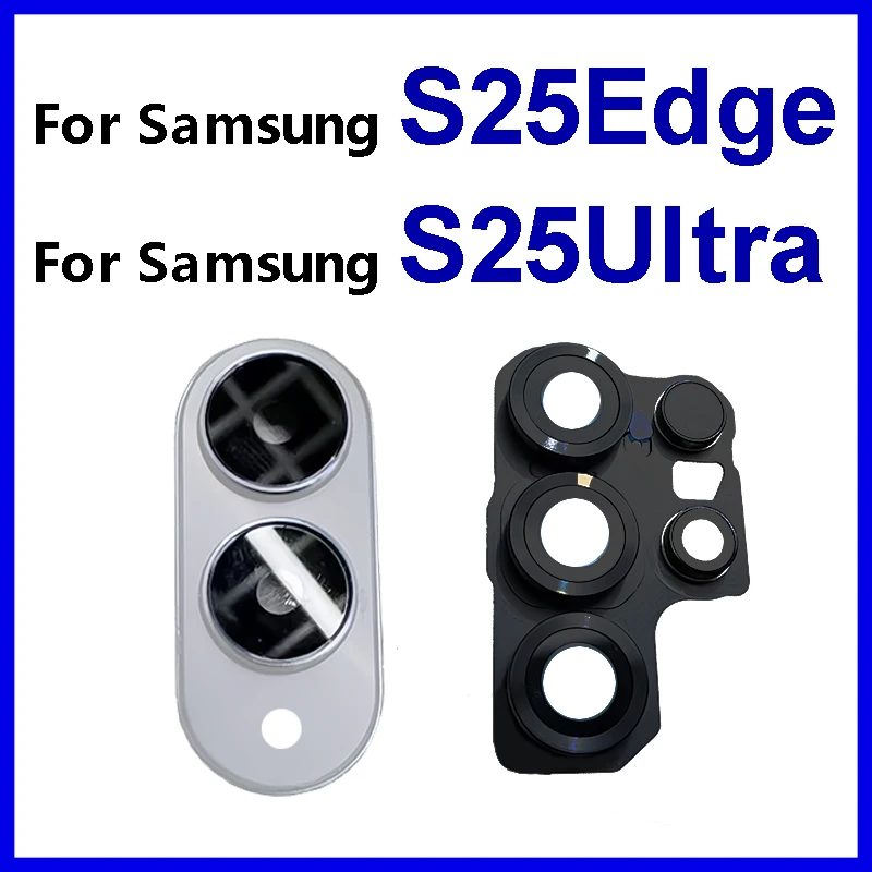 

Outer Camera Glass Back Camera cover glass For Samsung Galaxy S25Edge S25Ultra S937U S937B S9370 S938B S938U S9380 With Adhesive