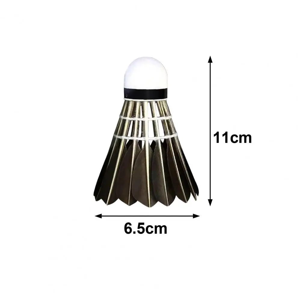 

Neatly Arranged Feather Shuttlecock Duck Feather Badminton Birdie High Speed Training Badminton Shuttlecocks with for Badminton