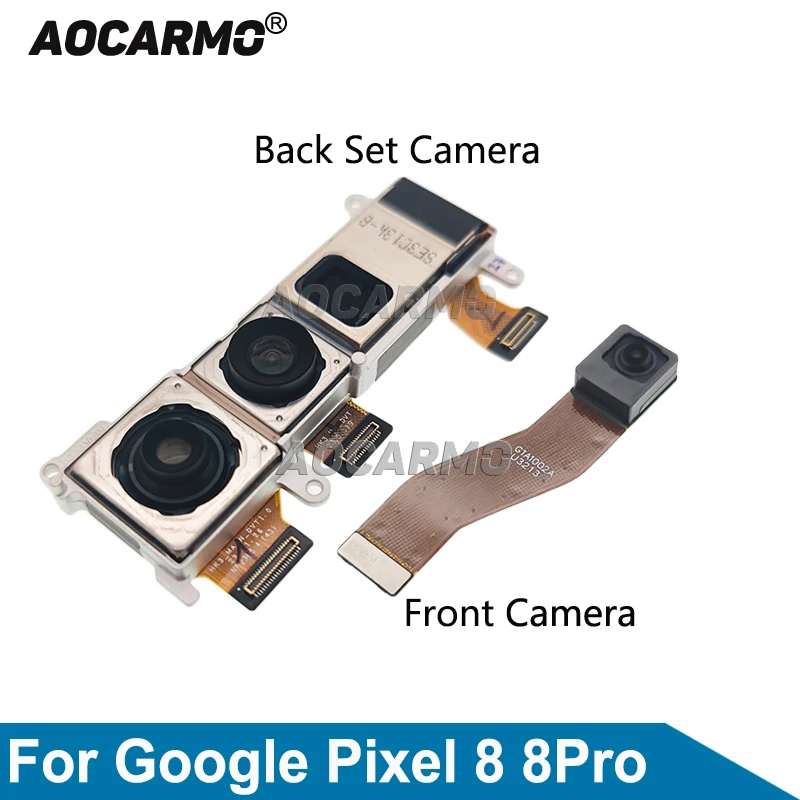 

Aocarmo задняя основная задняя камера для Google Pixel 8/8 PRO, передняя камера, гибкий кабель, запасные части