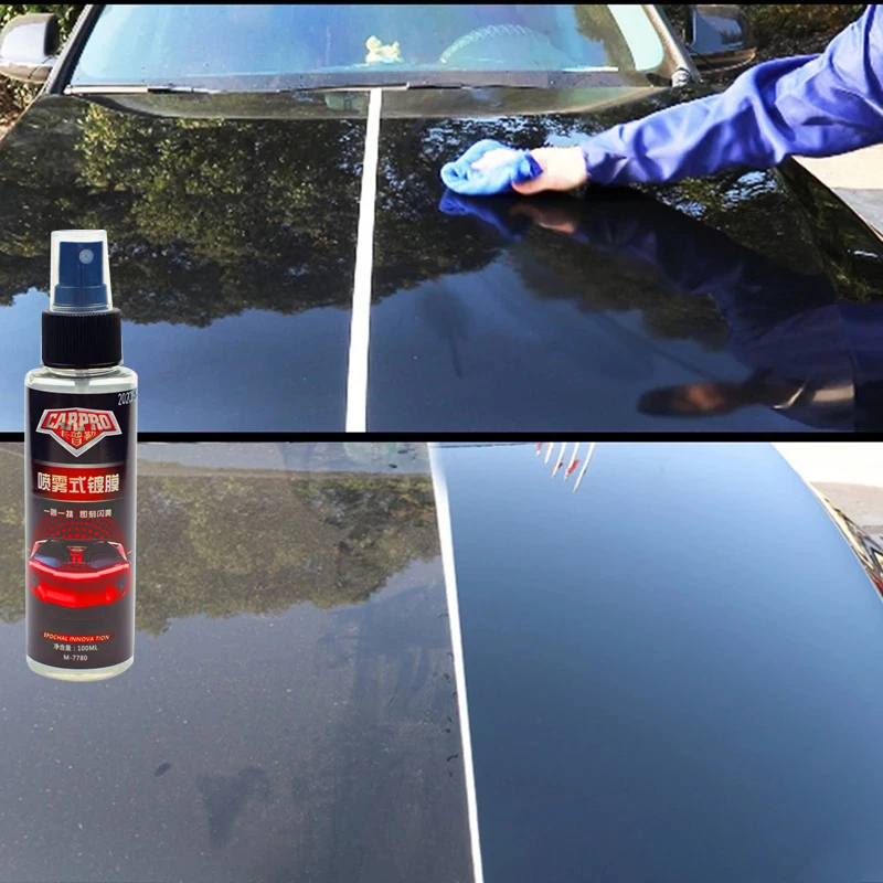 

100ML Car Plated-crystal Refurbishment Agent Super Polishing Hydrophobic Glass Coating Spray Paint Care Scratch Resistant Liquid