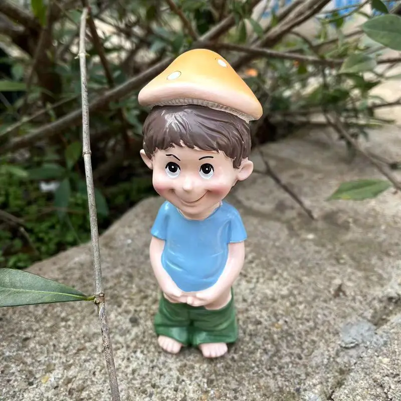 Ornament Resin Urinal Figurine For Home Balcony Decoration, Outdoor Garden