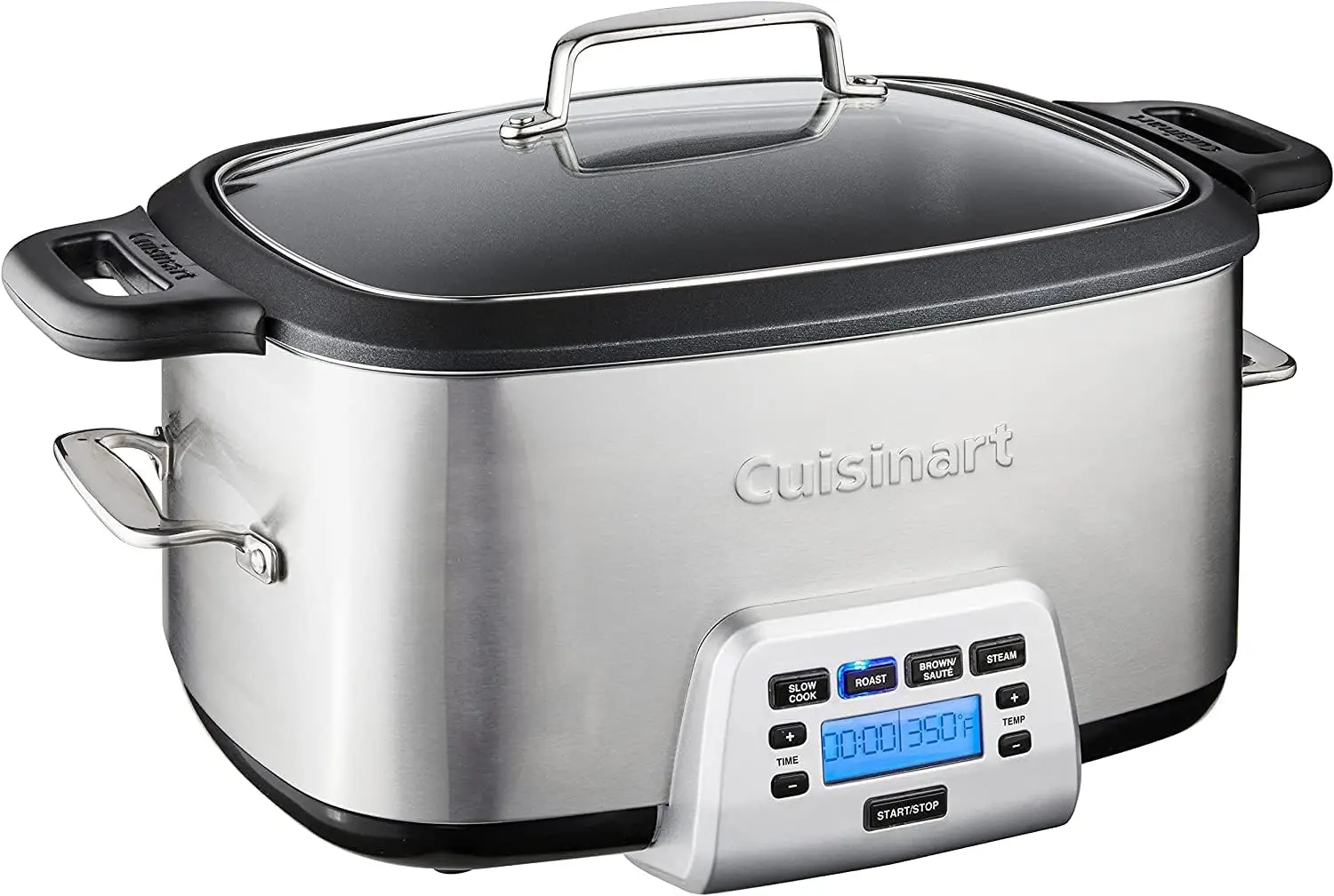 MSC-800 7-Quart 4-in-1 Cook Central Multicooker, Stainless Steel/Black