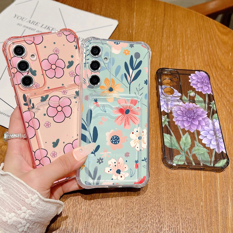 Colorful Flower Wallet Case Fo - Phone Cases With Wallet ulasan dan harga