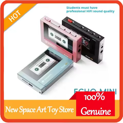 FIIO SnowSky ECHO MINI Wireless Bluetooth MP3 Player Portable Audio LCD Custom Mini Music Player for Music Lovers Gift Idea