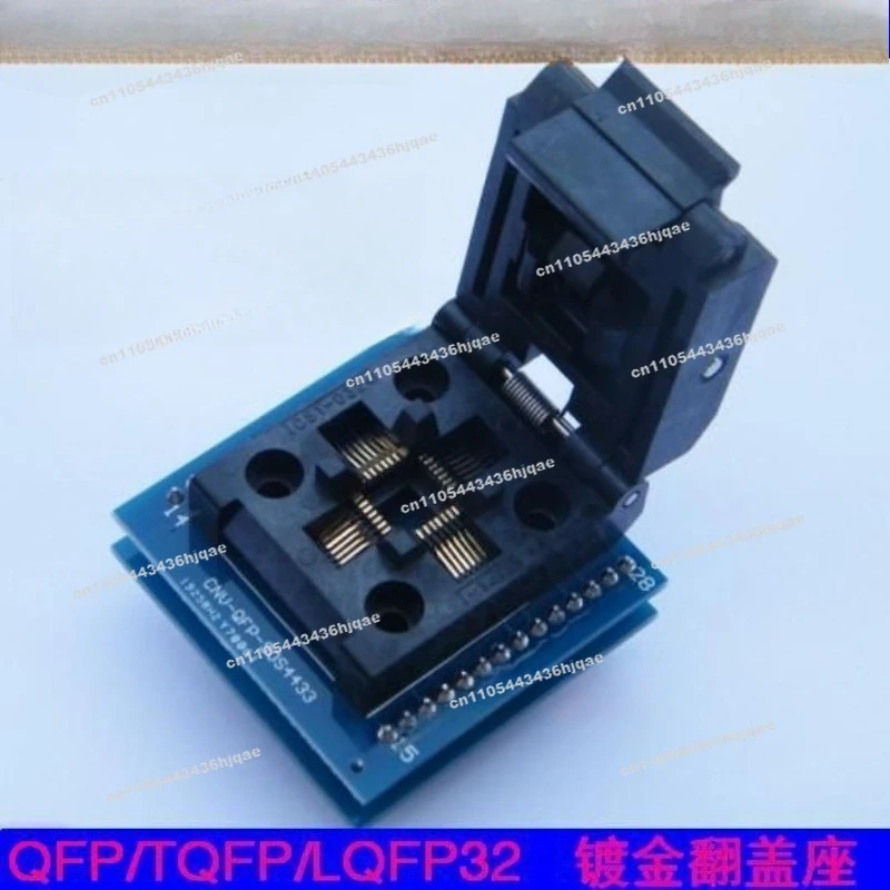 TQFP32 To DIP32 Test Seat 0.8 Pitch LQFP32 SA663 Clamshell Seat AVR Programming Recording Seat