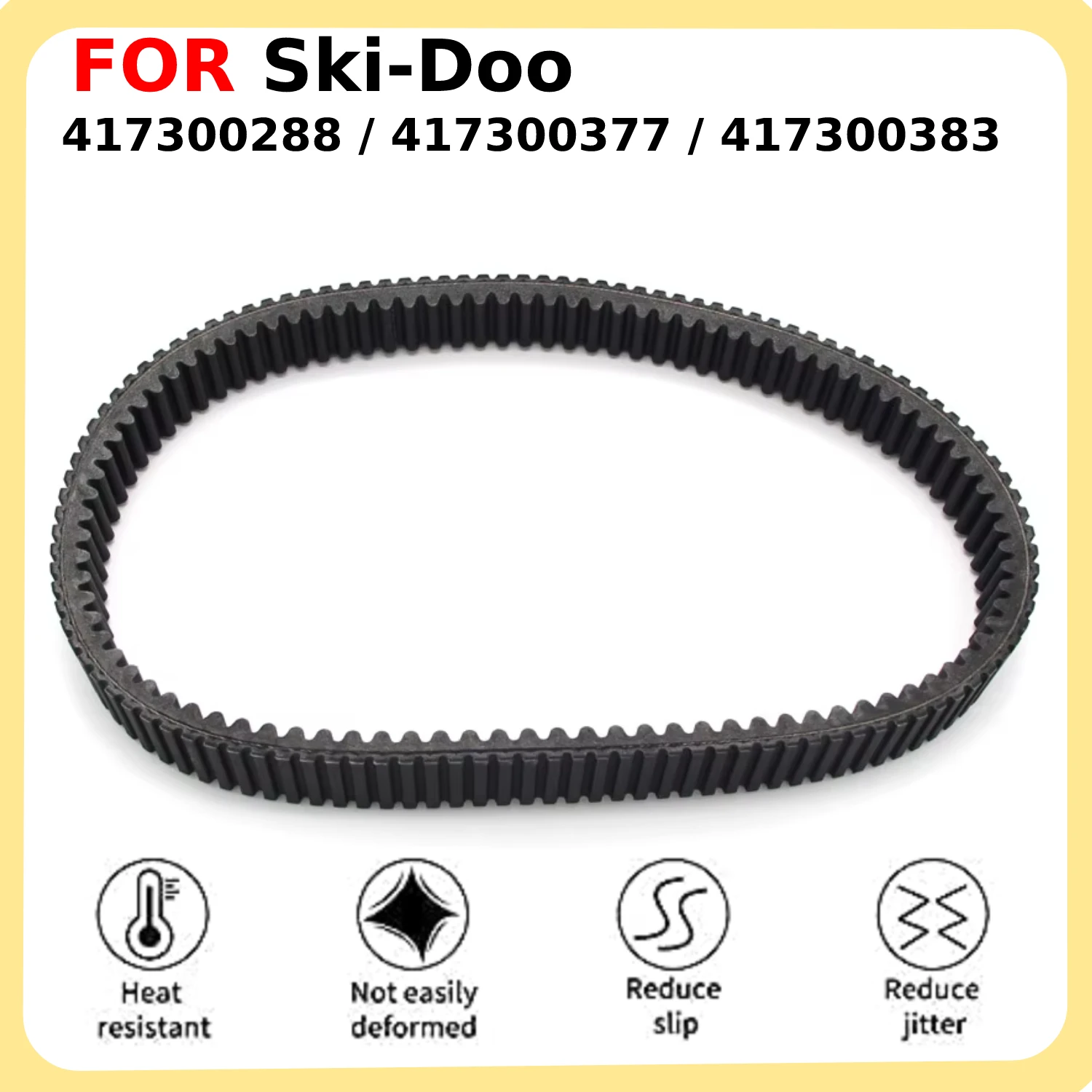 Snowmobile Drive Belt For Ski-Doo Grand Touring GSX GTX MXZ Renegade Summit Expedition Part OEM 417300288 417300377 417300383