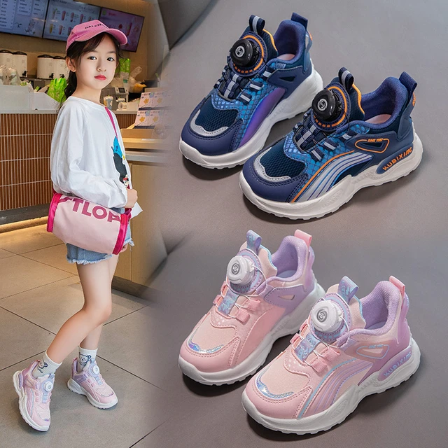 Girls Sports Shoes Fashion 2023 Winter New Children s Running Shoes Soft Sole Boys Casual Sneakers 3 12 Years Old AliExpress