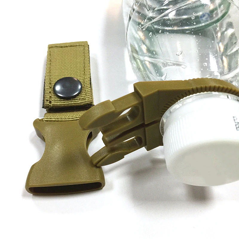 

Water Bottle Hanger Hiking Carrier Hanging Buckle Clip Outdoor Holder Rack Belt Backpack Hook Mountaineering