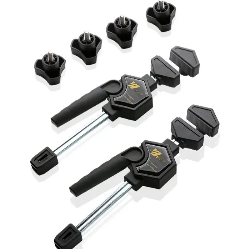 Woodworking Quick Clamp Desktop Clip Hole Fixture Lock Press Tool for Woodworking DIY Craft Project Portable Durable New