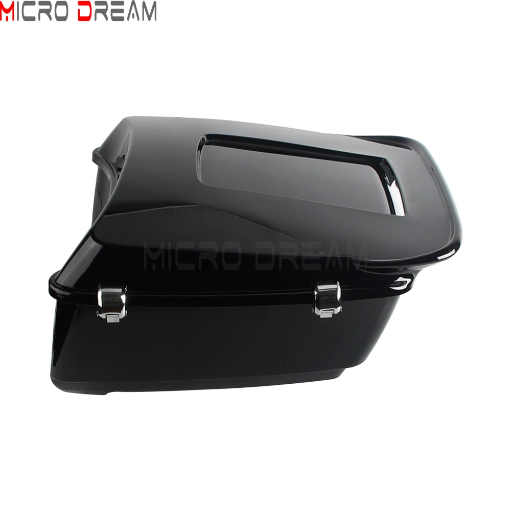 Motorcycle Rear Tour Trunk Pack For Harley Touring Road King Electra Glide Road Glide 2014-2023 CVO Street Glide FLHXSE 2015-23