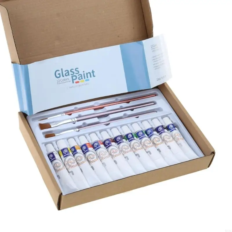 W89C cor cor cerâmica cor cerâmica Pigmento cerâmica 12/24 cor 12ml artistas profissionais pintura cerâmica