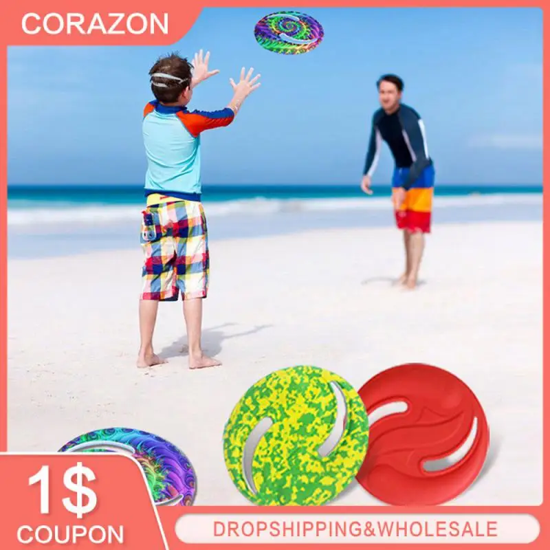 แผ่นอีวีเอ3สีที่มีความยืดหยุ่นแผ่นร่อนสามารถเลือกนุ่มกลางแจ้งหมุนความคิดสร้างสรรค์ในการจับเกมบูมเมอแรงพับได้