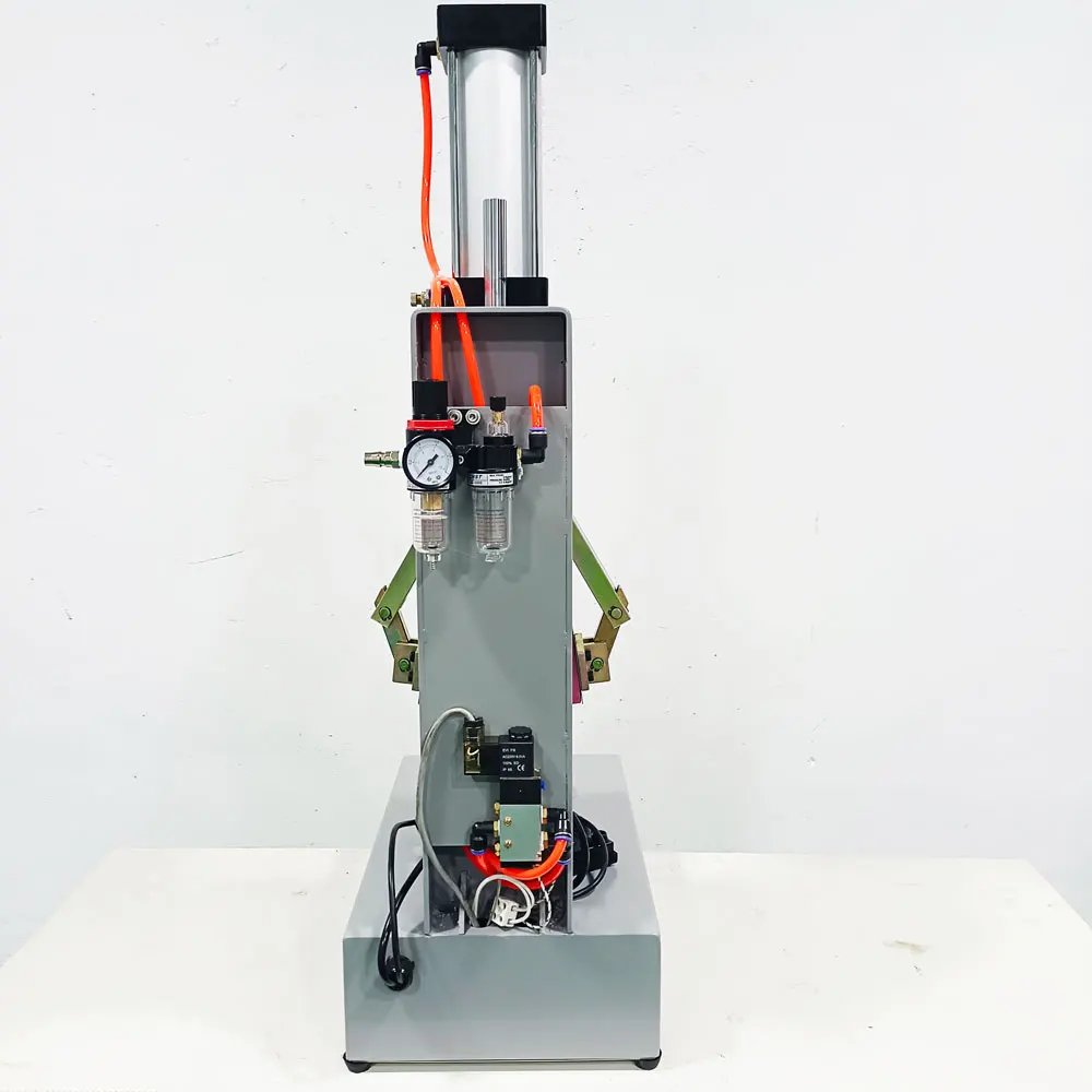 Mini Single Heat Heel Setting Footwear Machines Equipment Small Back Heel Part Counter Molding Machine