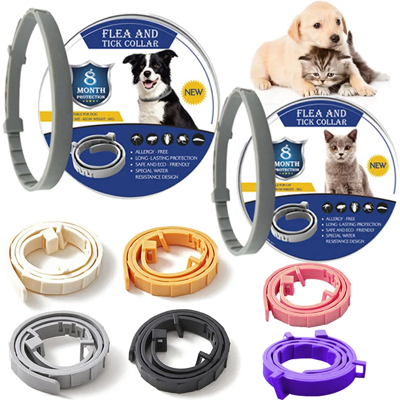 

Pet Insect Repellent Collar antipulgas y garrapatas perro Dog Antiparasitic Collar Anti Flea And Tick Pet Product