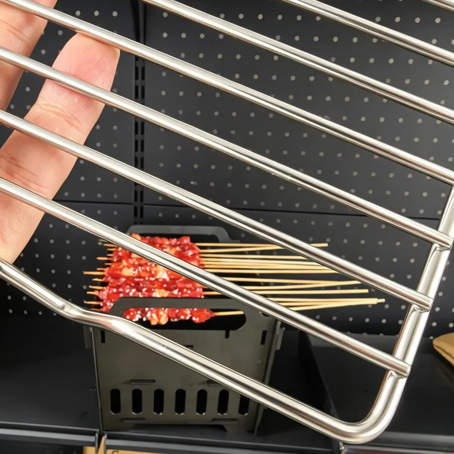 

304 stainless steel food grade grill net grill skewer net barbecue net