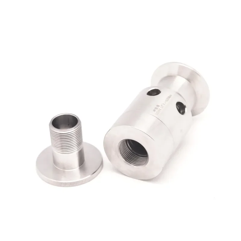 High Quality SS304 1-.25Bar Adjustable Vacuum Relief Valve Stainless Steel Tri Clamp EPDM Seal Ring Pneumatic Safety