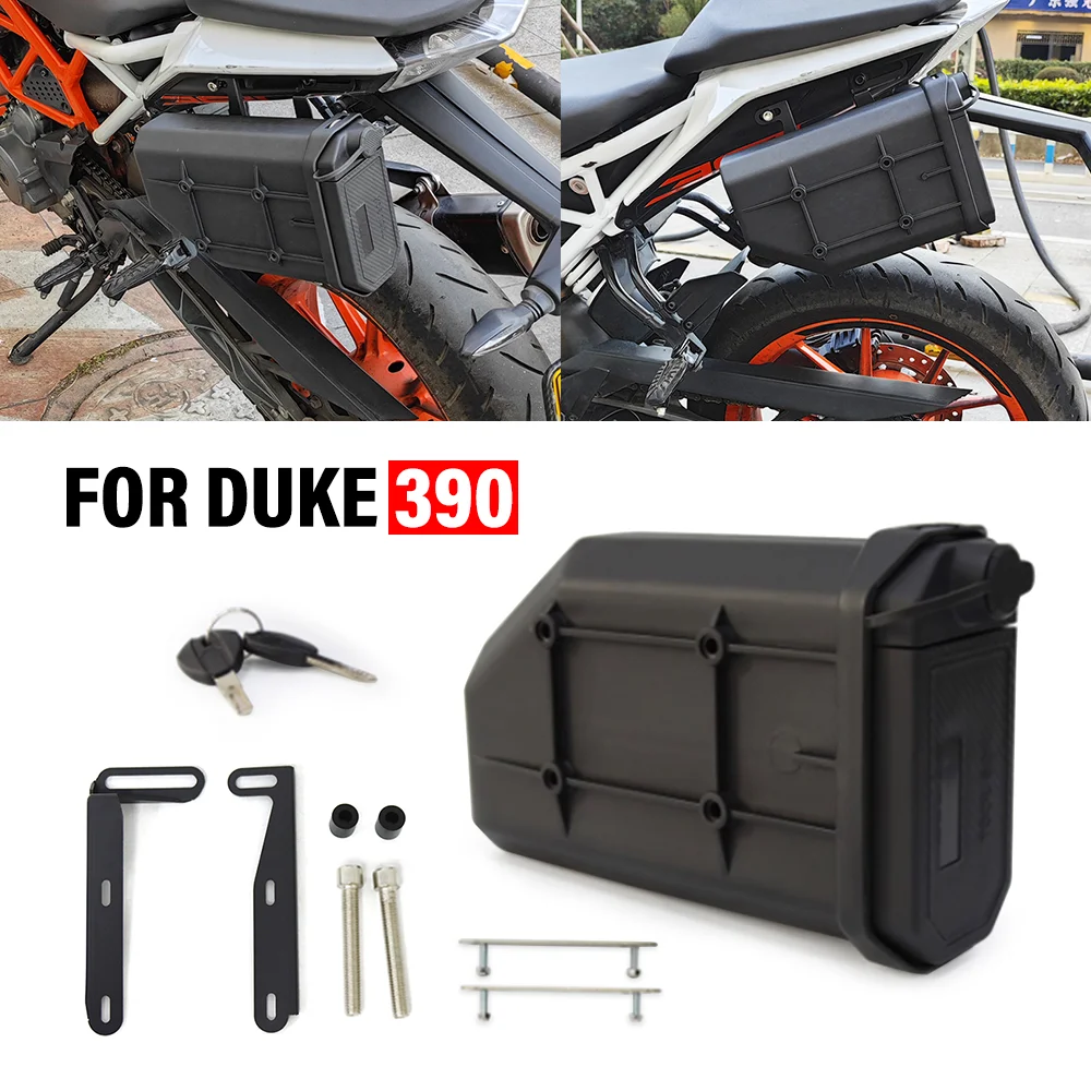

Motorcycle Toolbox Side Tool Box Waterproof Decorative Box First-aid/ Breakdown FOR DUKE 390 DUKE 250 DUKE 125 DUKE 390 250 125