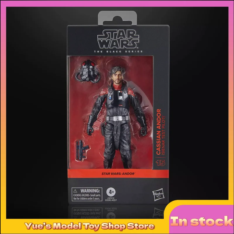 【disponibile】hasbro-star-wars-6-pollici-cassian-andor-cinna-test-pilot-test-pilot-1-12-action-figure-animation-model-toy-collection